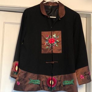 Fushi embroidered jacket